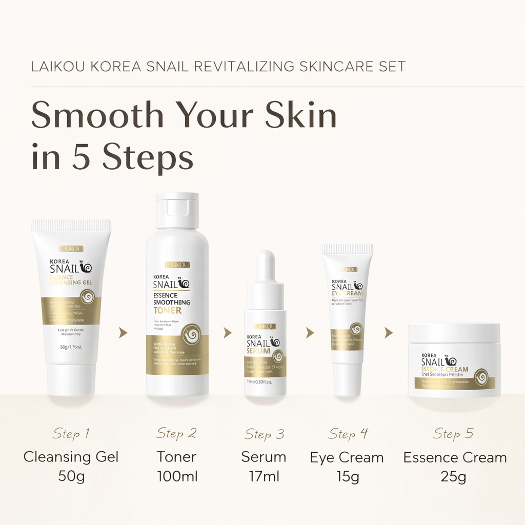 5-Piece Snail Mucin Skincare Set