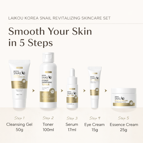 5-Piece Snail Mucin Skincare Set
