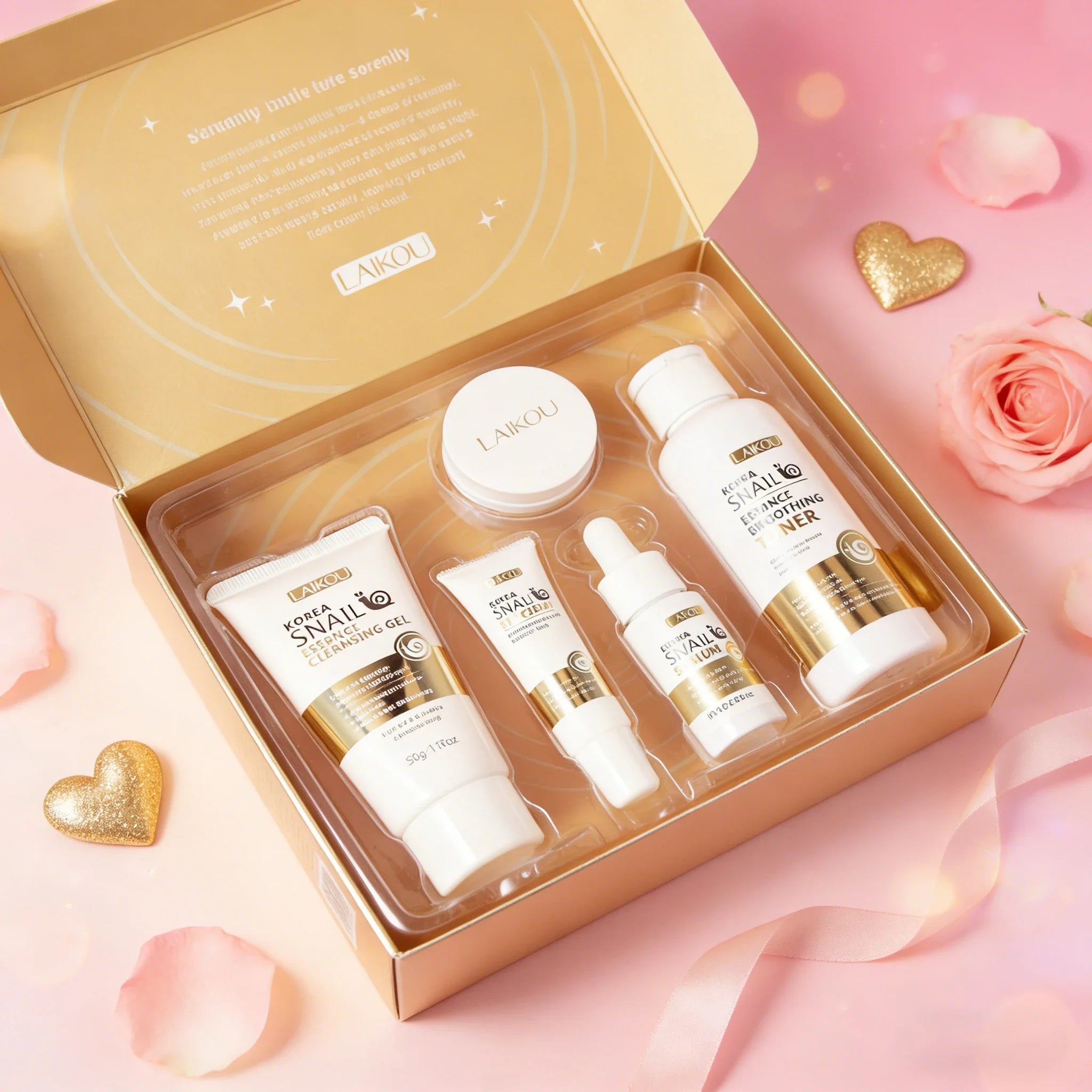 5-Piece Snail Mucin Skincare Set