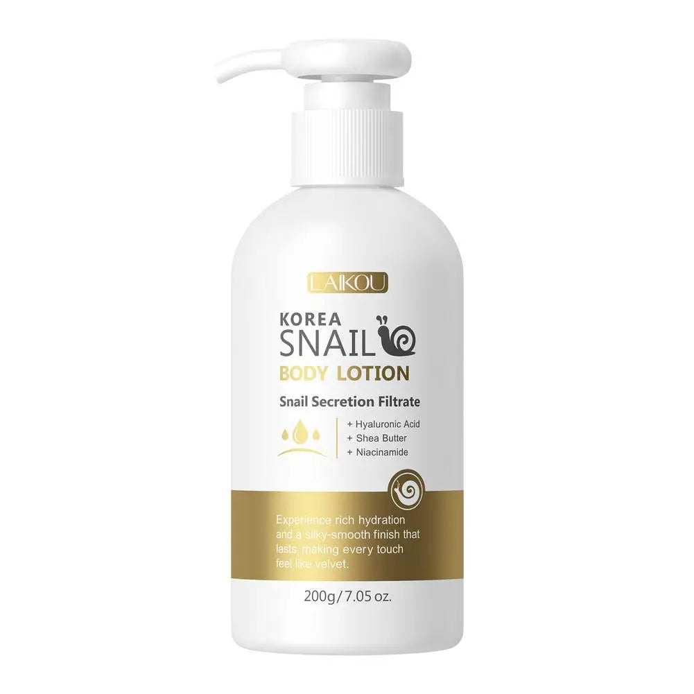 Snail Mucin Body Cream – Deep Hydration for Dry, Rough Skin