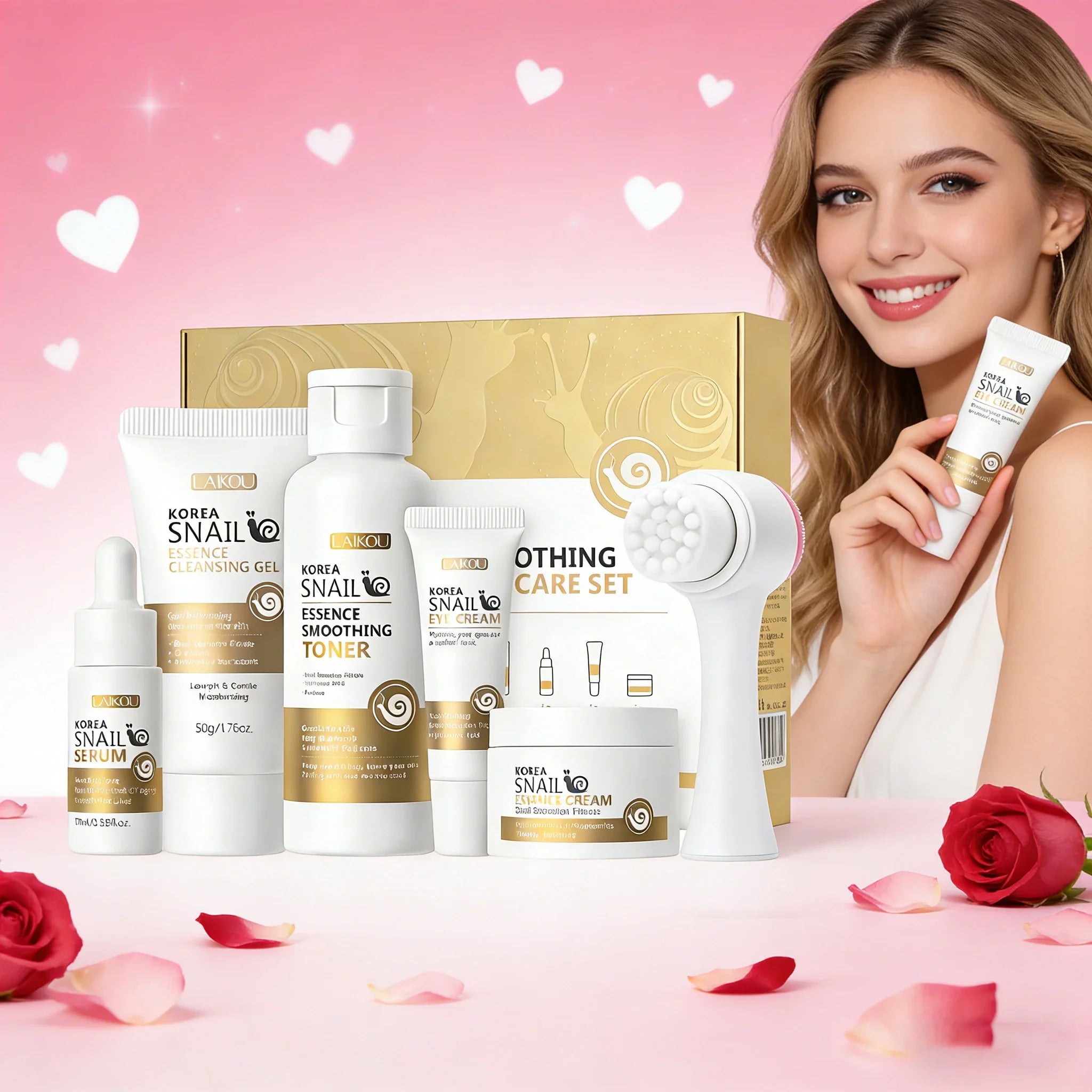 5-Piece Snail Mucin Skincare Set